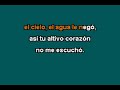 Alejandro Fernandez LA ENRAMADA  karaoke