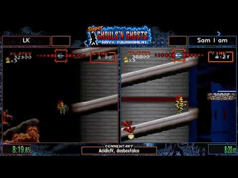 Super Ghouls'n Ghosts Speedrun Any% Tournament 2019 Opening Race LK vs Sam 20190601