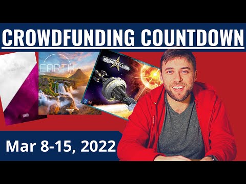 Leaving Kickstarter (Mar 8-15) - Unsettled, Earth, Starship Interstellar, Shady Jim's City of Oil