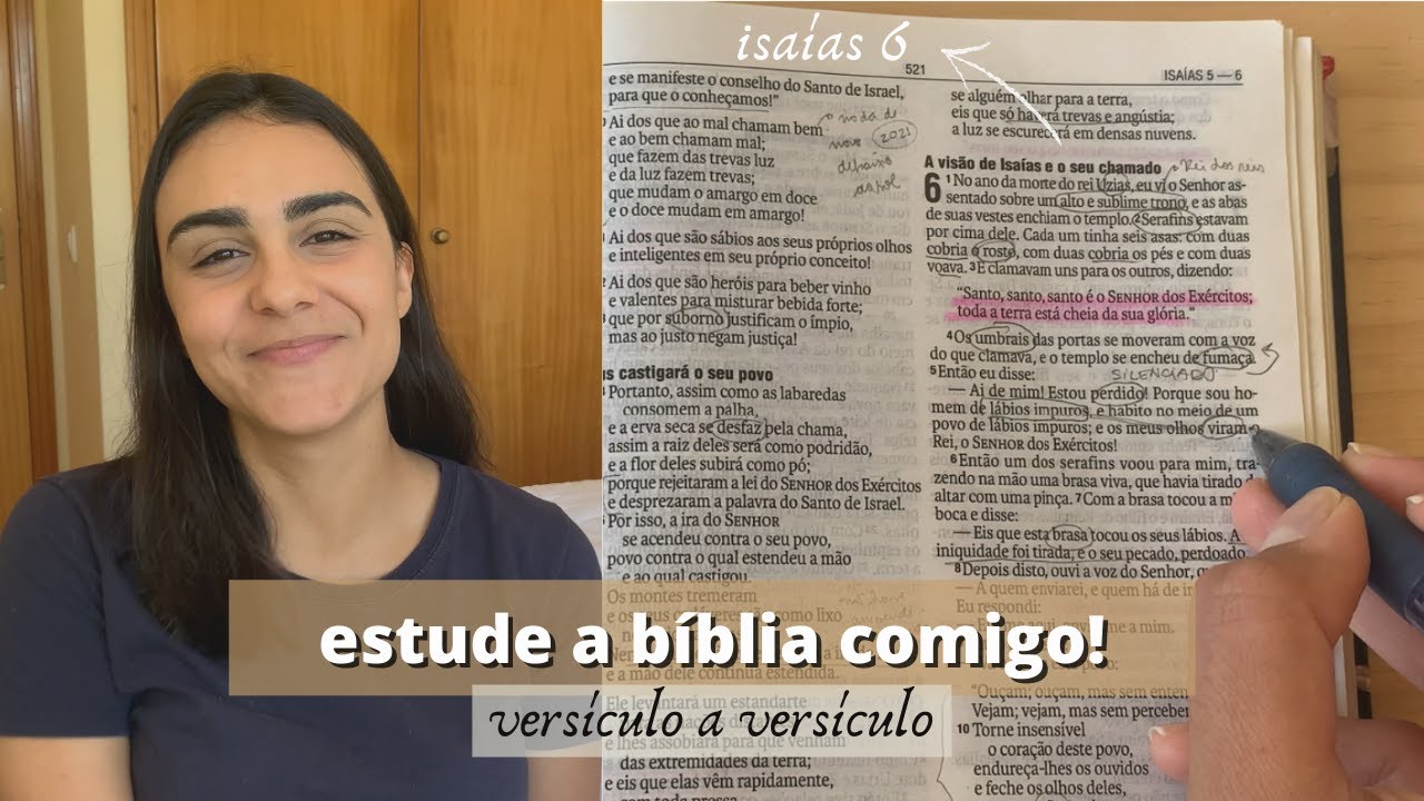 ESTUDO BÍBLICO em ISAÍAS 6 | contexto, autor e estudo versículo a versículo!