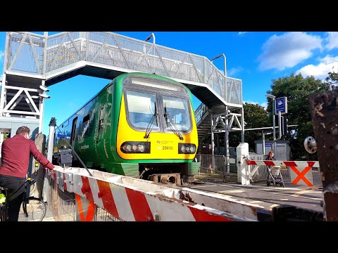 Class 29000 Passing Over Ashtown Level Crossing
