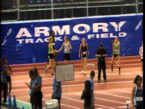 Girls 60m Hurdles EE Prelim Heat 1 - New Balance Indoor Nationals 2011