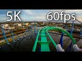 Kraken Front Seat On Ride 5K POV 60fps SeaWorld Orlando