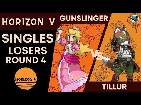 gunslinger (Peach) vs. Tillur (Fox) - Loser's Round 4 - Horizon V: Chilly Daze