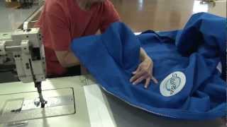 Hoe u een lierhoes aan een zeilhoes toevoegt