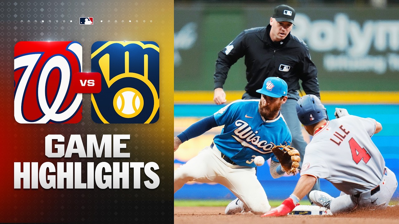 Nationals vs. Brewers Game Highlights (4/11/26)