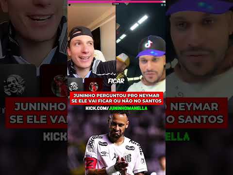 NEYMAR VAI FICAR NO SANTOS?
