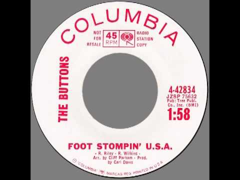 Buttons – “Foot Stompin’ USA” (Columbia) 1963