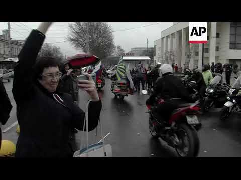 Celebrations in Crimea mark annexation anniversary
