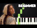 Mary, Did You Know? | BEGINNER PIANO TUTORIAL + SHEET MUSIC by Betacustic