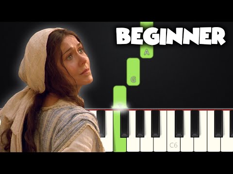 Mary, Did You Know? | BEGINNER PIANO TUTORIAL SHEET...