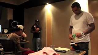 Kevin Gates x Yung Mazi In-Studio with KE On The Track