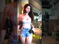 Disha Patani In Denim Pant Snapped Outside A Restaurant In Bandra
