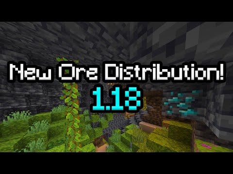 1.18's New Ore Distribution Changes in Under 3 Minutes (Minecraft 1.18 Update)