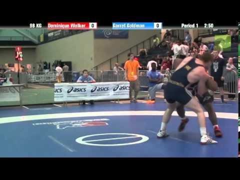 Greco 98 KG Dominique Walker vs. Garret Goldman