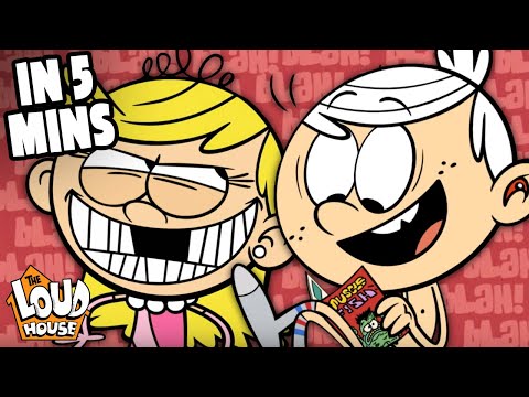 The Loud House Goes QUIET! 🎧 | 'Sound of Silence' In 5 Minutes! | The Loud House