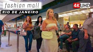Between Decay and Renewal 🇧🇷 Fashion Mall, Rio de Janeiro Walking Tour 【 4K UHD 】