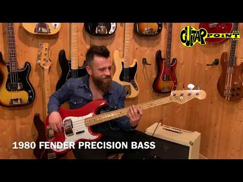 1980 Fender Precision Bass | GuitarPoint Vintage Guitars