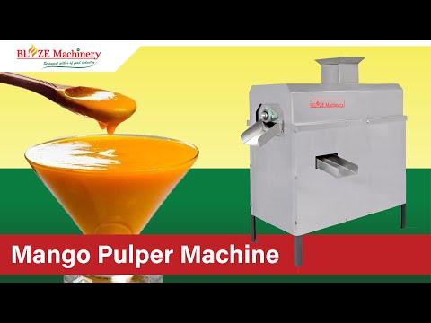Mango Juice and Pulper Machine