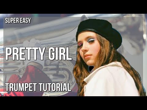 SUPER EASY: How to play Pretty Girl by Clairo on Trumpet (Tutorial)