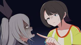 【手描き】裏では怖いドッキリをしてみたいスバルとリオナ【大空スバル/響咲リオナ/ホロライブ切り抜き】