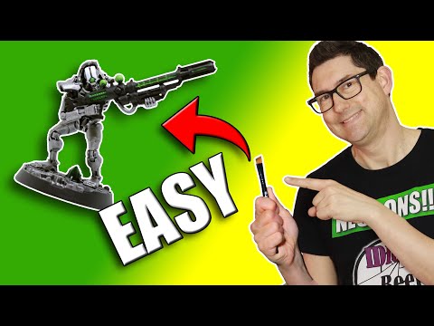 Easy Necron Painting Tutorial - Deathmarks