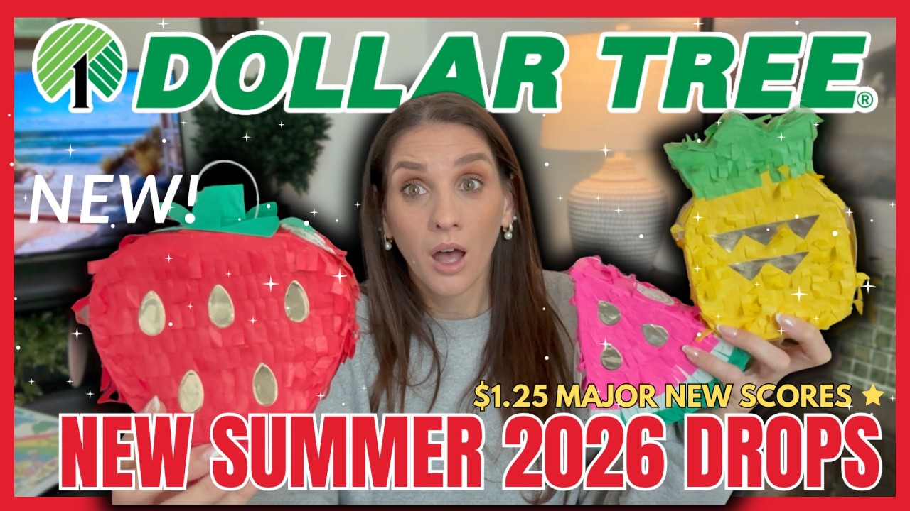 Dollar Tree Haul 😳 NEW SUMMER STUFF? OMG SO GOOD It’s a MUST WATCH!