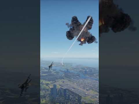 Deadly Precision — F 16C Destroys Enemy Jet!