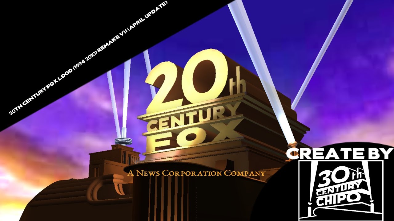 20th Century Fox Logo (1994 2010) Remake V11 (April Update)