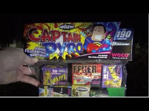 Captain Pyro - WECO - Kat 1 Jugendfeuerwerk Sortiment