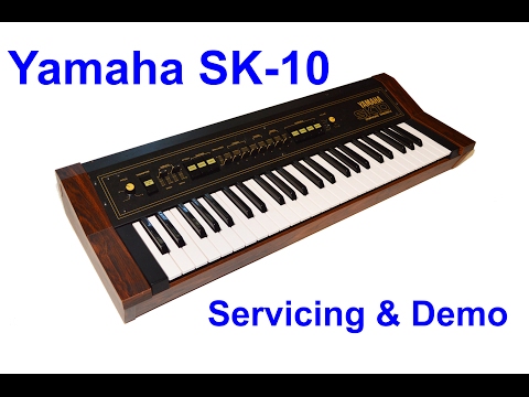 Synthchaser #049 - Yamaha SK10 Symphonic Ensemble Servicing & Demo