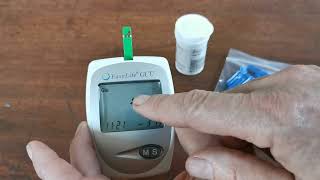 How to do a home glucose test