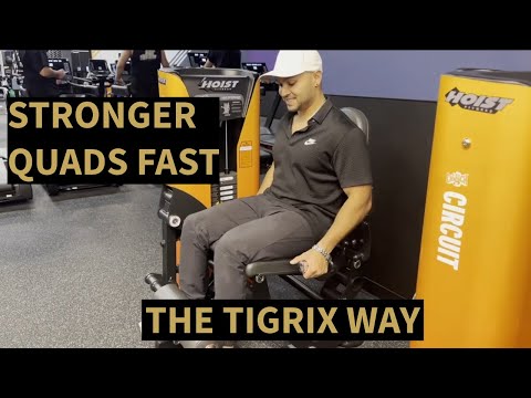 TigriX Training: How to Use the Hoist Leg Extension Machine