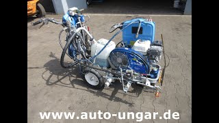 Graco 200 HS Aximum Citadine 75H Bj 13 Airless Roadmarking Striper Mar road marking machine for sale - Image 4 | Machineryline TZ Graco 200 HS Aximum Citadine 75H Bj 13 Airless Roadmarking Striper Mar road marking machine | Image 4 - Machineryline