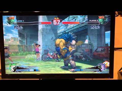 Chocoblanka (Yellow Blanka) vs House (Blanka) SSF4AE Pools Evolution 2011