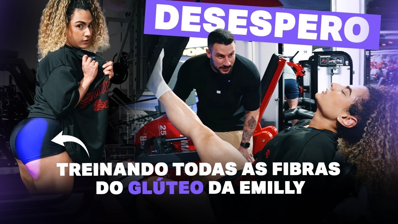 TREINANDO TODAS AS FIBRAS DO GLÚTEOS | EMLLY WELLNESS