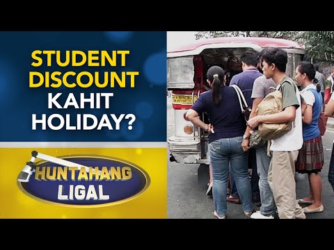 Dapat bang bigyan ng discount ang estudyante kahit holiday?