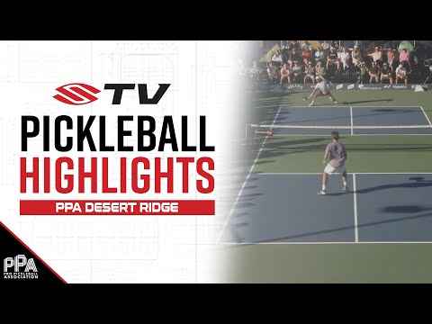 Tyson McGuffin's Overpowering Forehand - 2022 PPA Desert Ridge Men's Singles