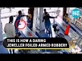 On Cam: Brave jeweller fights gun-toting robbers with iron rod in Mumbai | Viral