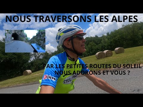 LA TRAVERSEE DES ALPES A VELO PAR LES PETITES ROUTES DU SOLEIL : Ep 1 Thonon-Desingy