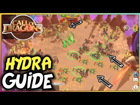 Call of dragons - HOW TO DEFEAT HYDRA | ultimate guide