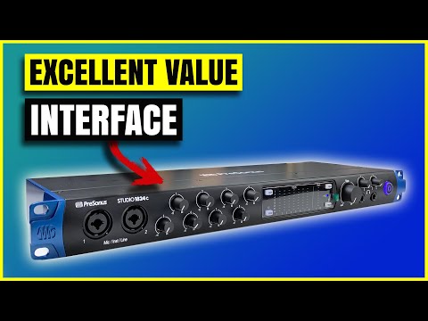 PreSonus Studio 1824c USB-C Audio Interface 18x20 8 XMAX Preamps w/ Original Box image 5