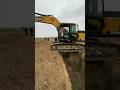 Excavator over wide ditch teaching | Excavator Skills 😱