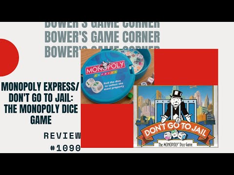 Bower's Game Corner: Monopoly Express: Don't Go To Jail Review