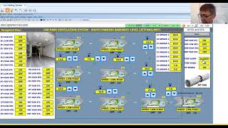 Basement Car Parking Ventilation Control Simulation