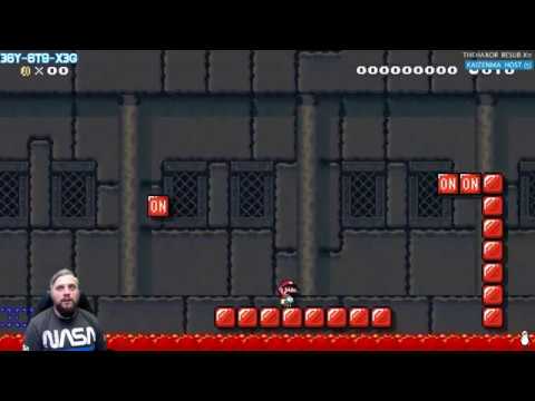 Mario Maker 2 -- On Off Switch Speedrun