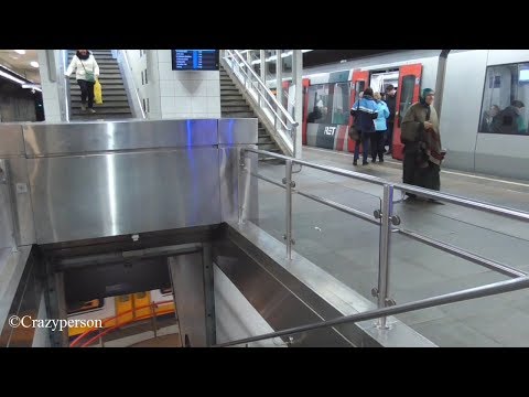 Oldest and New Metro and Trains in Rotterdam Blaak! 2018 #50jaarMetro