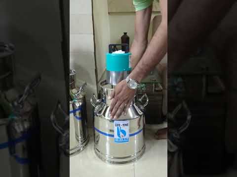 Stainless Steel Milk Can with Motor