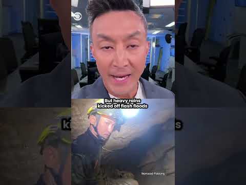Four more miners freed from Laos cave, one day after another man was rescued #shorts