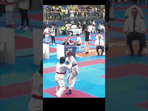 primeiro kumite Clara Sophia no Kata Shotokan | Melhores Momentos do Paranaense 2026